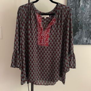 Ann Taylor LOFT blouse size XL